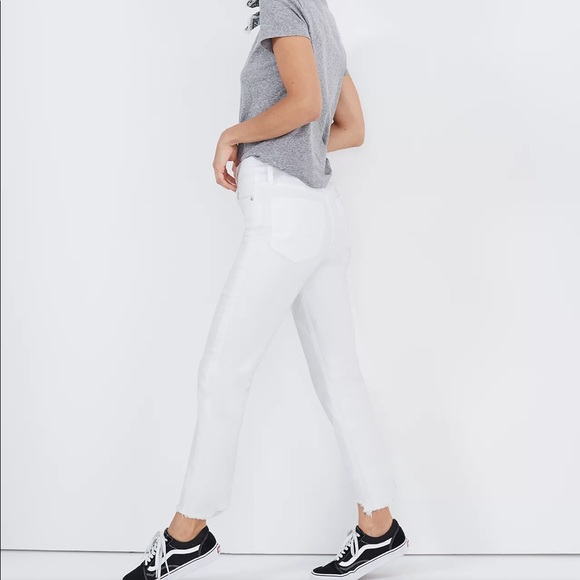 HP🎉 Madewell / The Perfect Vintage Crop Jean Button-Front Edition - Picture 5 of 8
